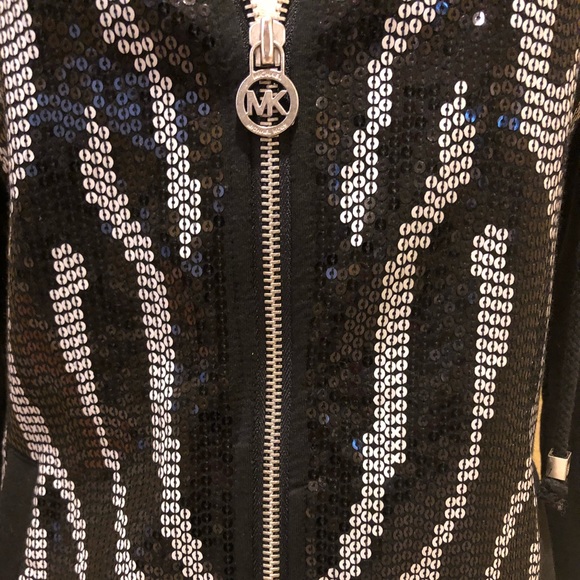 ♥️ MICHAEL KORS SEQUIN zip up jacket - Picture 5 of 5